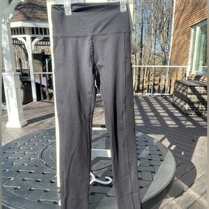 black soft leggings